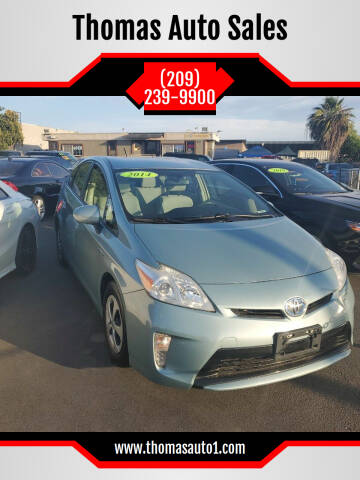 2013 Toyota Prius for sale at Thomas Auto Sales in Manteca CA