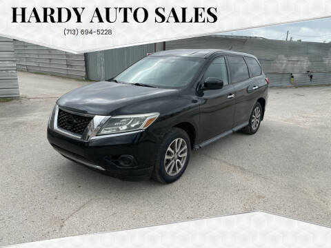 2013 Nissan Pathfinder for sale at Hardy Auto Sales in Houston TX