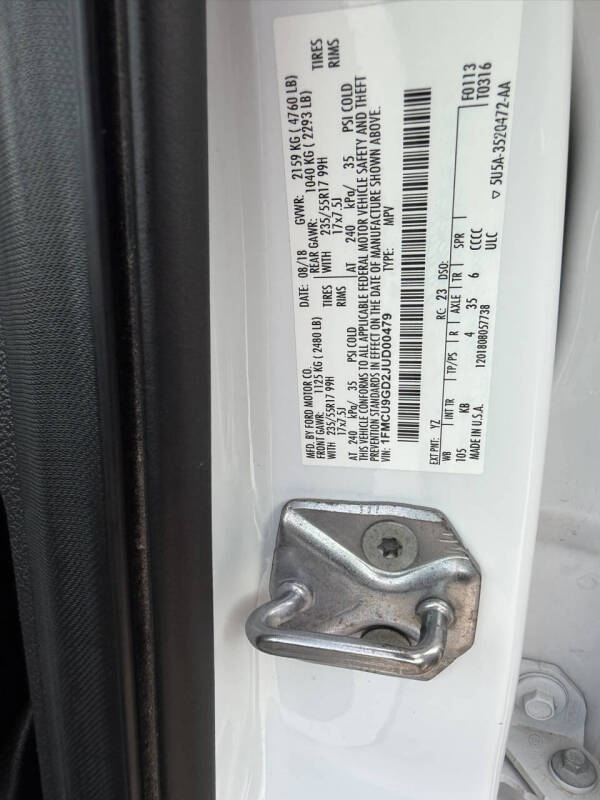 2018 Ford Escape SE
