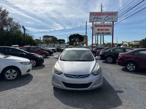 2014 Hyundai Elantra for sale at Florida Choice Motorcars in West Palm Beach FL