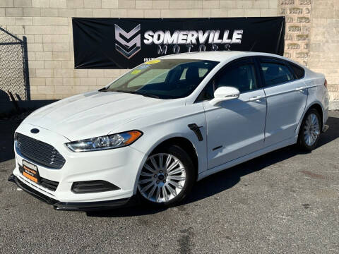 2013 Ford Fusion Hybrid for sale at Somerville Motors in Somerville MA