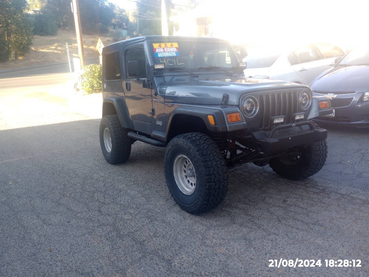 2001 Jeep Wrangler for sale at Autosnow4sale.Com in El Dorado, CA