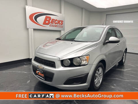 2013 Chevrolet Sonic for sale at Becks Auto Group in Mason OH