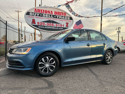 2015 Volkswagen Jetta for sale at Arizona Drive LLC in Tucson AZ