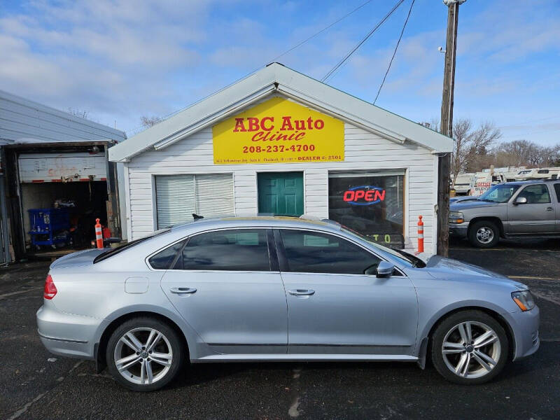 2013 Volkswagen Passat for sale at ABC AUTO CLINIC CHUBBUCK in Chubbuck ID