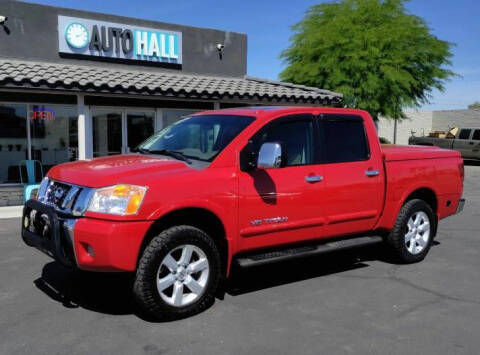 2008 Nissan Titan for sale at Auto Hall in Chandler AZ