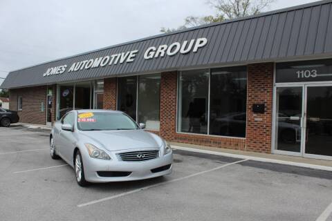 2010 Infiniti G37 Coupe for sale at Jones Automotive Group in Jacksonville NC
