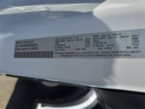 2025 RAM ProMaster