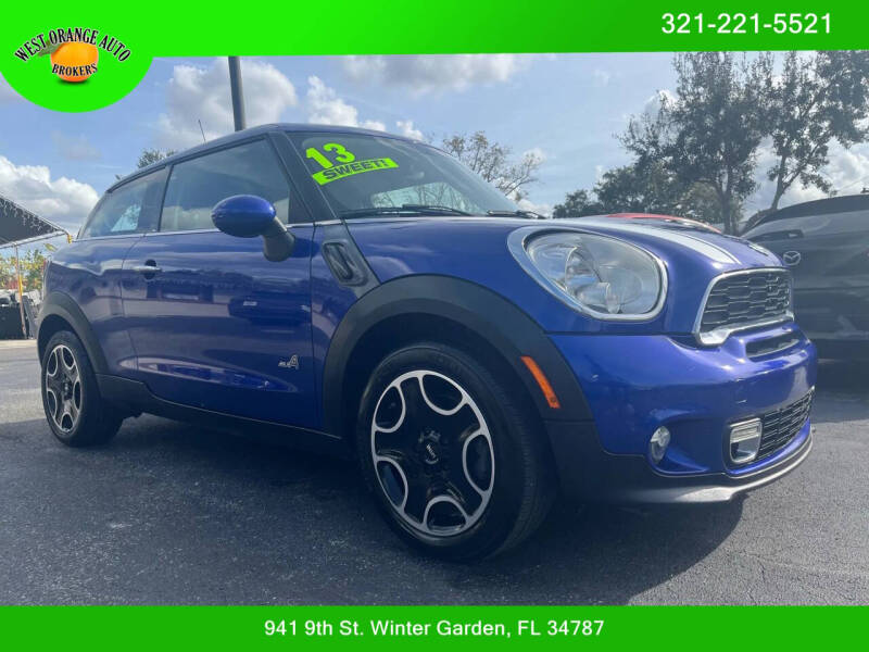 2013 MINI Paceman Cooper S ALL4
