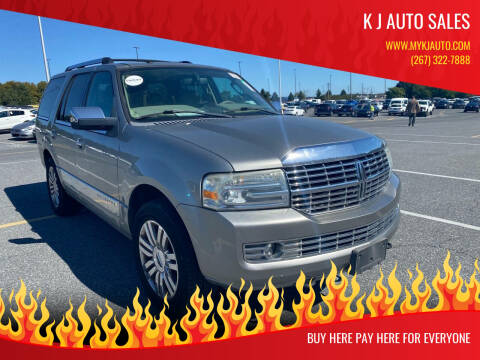 2008 Lincoln Navigator for sale at K J AUTO SALES in Philadelphia PA