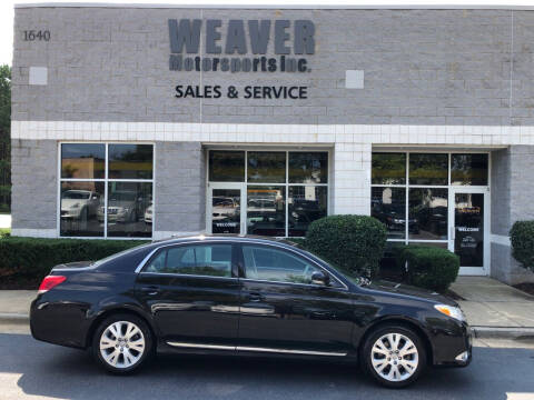 2011 Toyota Avalon for sale at Weaver Motorsports Inc in Cary NC