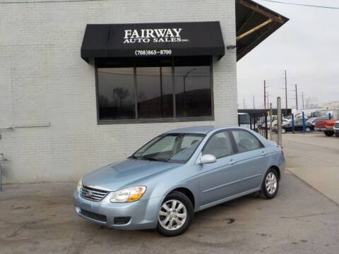 2007 Kia Spectra for sale at FAIRWAY AUTO SALES, INC. in Melrose Park IL