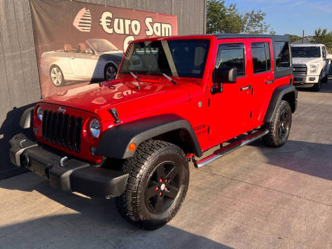 2015 Jeep Wrangler Unlimited for sale at Euro Sam Auto in Overland Park KS