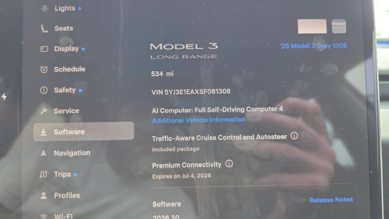 2025 Tesla Model 3 Long Range