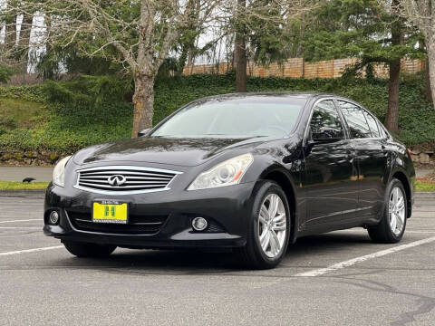 2011 Infiniti G25 Sedan for sale at H&W Auto Sales in Lakewood WA
