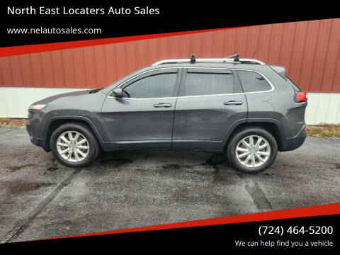 2016 Jeep Cherokee for sale at North East Locaters Auto Sales in Indiana PA