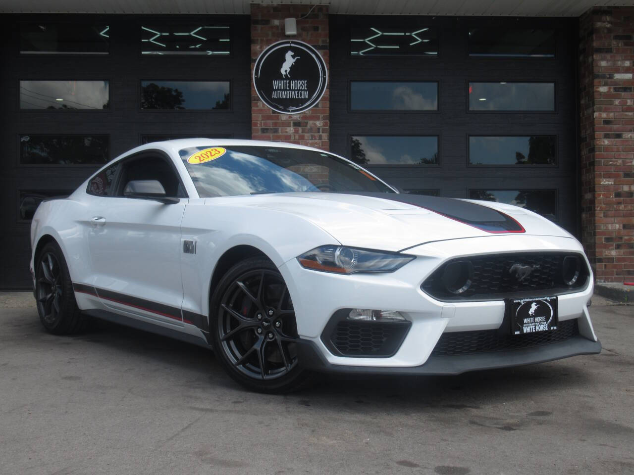 OXFORD WHITE 2023 Ford Mustang Coupe Rear-Wheel Drive 6-Speed Manual