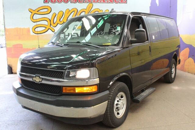 Used 2019 Chevrolet Express Passenger LS with VIN 1GAWGEFG2K1181146 for sale in Grand Ledge, MI