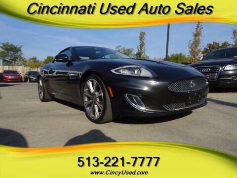 2013 Jaguar XK for sale at Cincinnati Used Auto Sales in Cincinnati OH