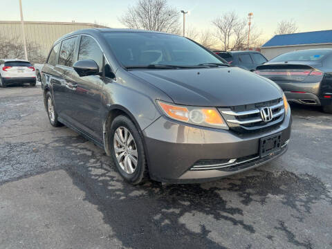 2014 Honda Odyssey for sale at ROADSTAR MOTORS in Liberty Township OH