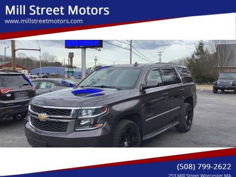 2016 Chevrolet Tahoe for sale at Mill Street Motors in Worcester MA