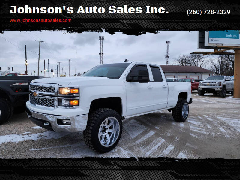 2015 Chevrolet Silverado 1500 for sale at Johnson's Auto Sales Inc. in Decatur IN