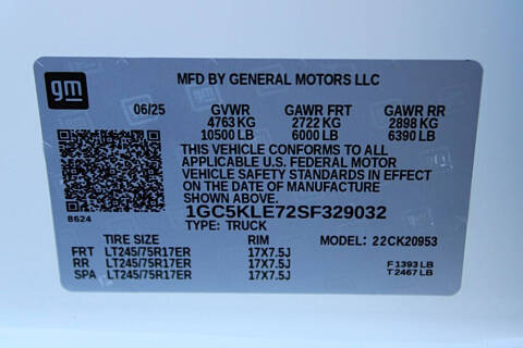 2025 Chevrolet Silverado 2500HD