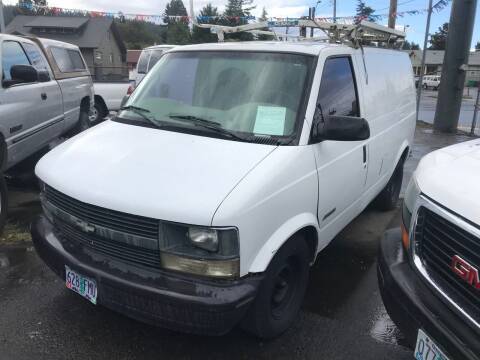 1999 Chevrolet Astro Cargo for sale at Chuck Wise Motors in Portland OR