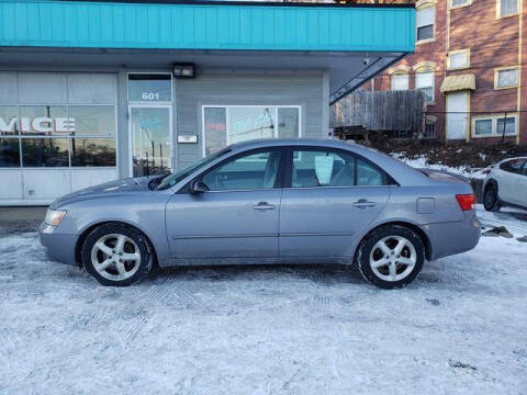 2008 Hyundai Sonata for sale at BEL-AIR MOTORS in Akron OH