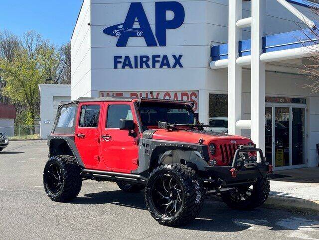 2013 Jeep Wrangler Unlimited for sale at AP Fairfax in Fairfax VA