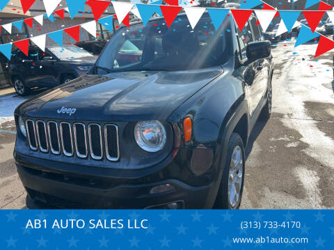 2017 Jeep Renegade for sale at AB1 AUTO SALES LLC in Detroit MI