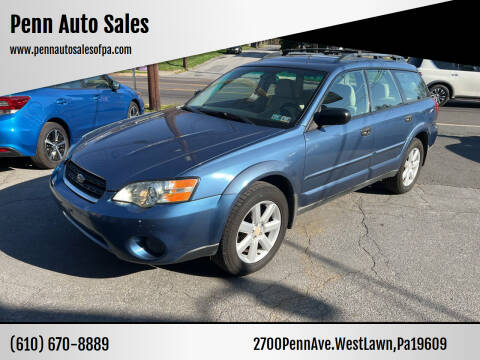 2007 Subaru Outback for sale at Penn Auto Sales in West Lawn PA