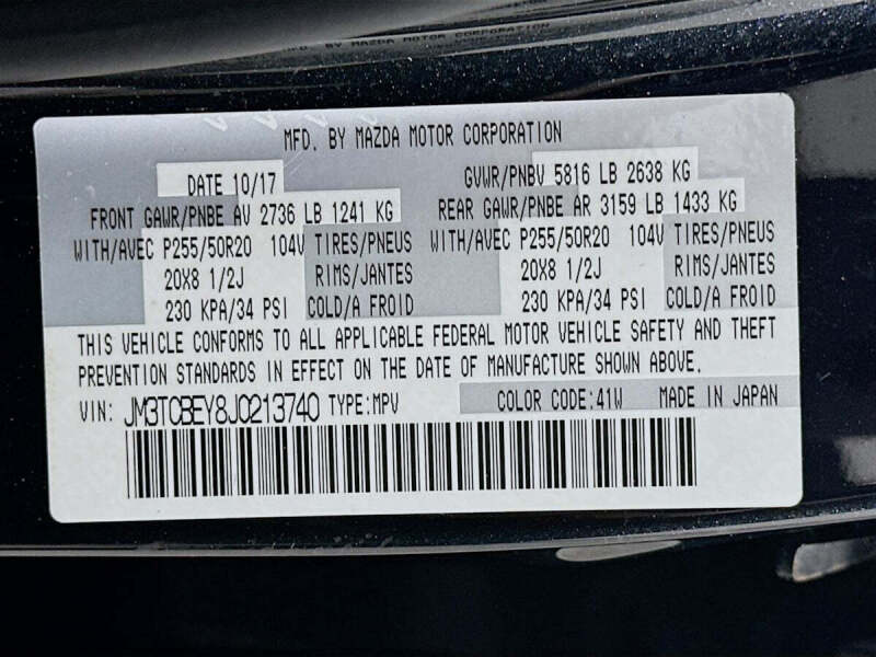 2018 Mazda CX-9 Signature