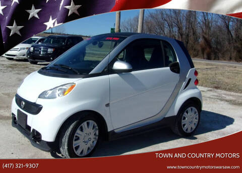 2015 Smart fortwo for sale at Town and Country Motors in Warsaw MO