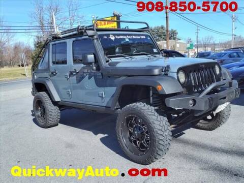 2015 Jeep Wrangler Unlimited for sale at Quickway Auto Sales in Hackettstown NJ