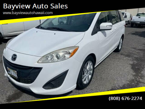 2013 Mazda MAZDA5 for sale at Bayview Auto Sales in Waipahu HI