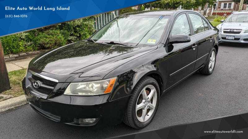 2007 Hyundai Sonata for sale at Elite Auto World in East Meadow NY
