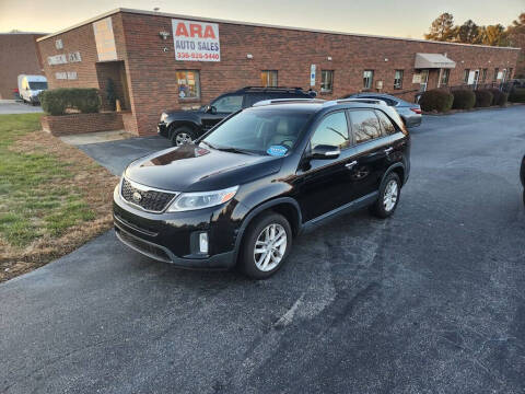 2014 Kia Sorento for sale at ARA Auto Sales in Winston-Salem NC