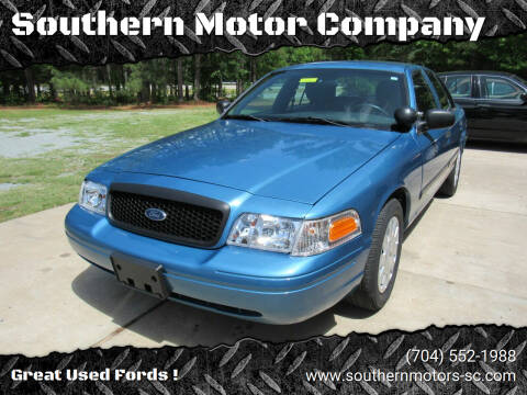 2011 Ford Crown Victoria for sale at Southern Motor Company in Lancaster SC