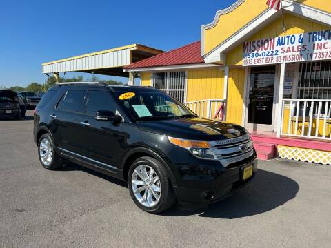 2015 Ford Explorer for sale at Mission Auto & Truck Sales, Inc. in Mission TX
