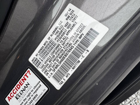 2014 Honda Odyssey EX-L w/DVD