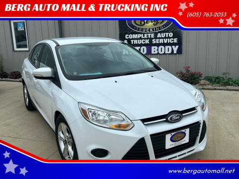 2014 Ford Focus for sale at BERG AUTO MALL & TRUCKING INC in Beresford SD