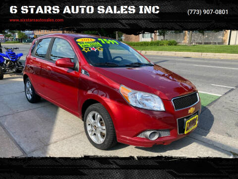 2011 Chevrolet Aveo for sale at 6 STARS AUTO SALES INC in Chicago IL