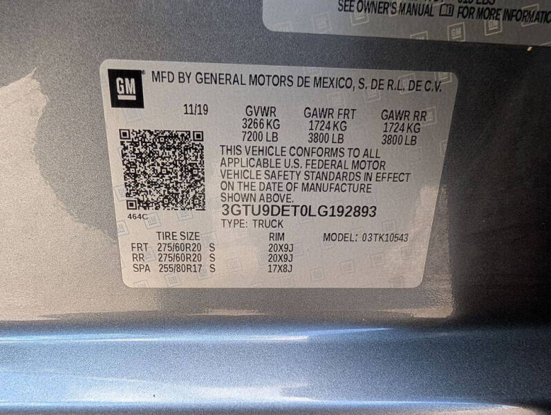 2020 GMC Sierra 1500