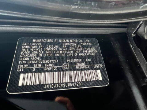 2020 Nissan Rogue Sport S