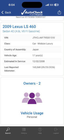 2009 Lexus LS 460