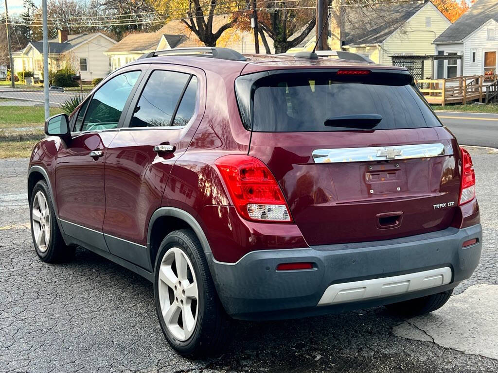 2016 Chevrolet Trax for sale at Hopedale Auto Sales in Burlington, NC