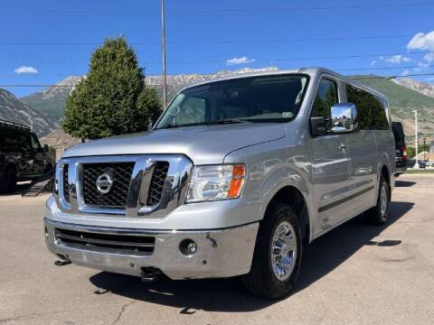 2016 Nissan NV for sale at REVOLUTIONARY AUTO in Lindon UT