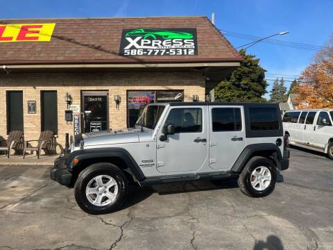 2012 Jeep Wrangler Unlimited for sale at Xpress Auto Sales in Roseville MI