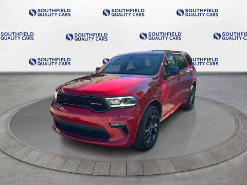 2021 Dodge Durango for sale at SOUTHFIELD QUALITY CARS in Detroit MI